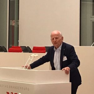 Der Vorsitzende der Deutsch-Israelischen Gesellschaft berlin und Brandenburg: Jochen Feilcke